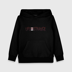 Толстовка-худи детская Life is strange logo, цвет: 3D-черный