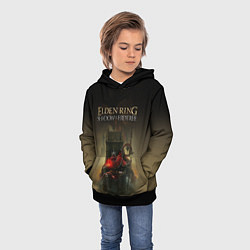 Толстовка-худи детская Elden ring Shadow of the erdtree, цвет: 3D-черный — фото 2