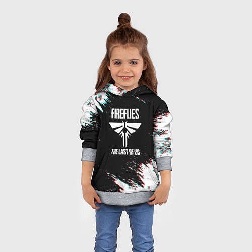 Детская толстовка The Last of Us winter / 3D-Меланж – фото 4