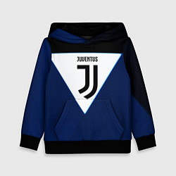 Толстовка-худи детская Juventus sport geometry color, цвет: 3D-черный