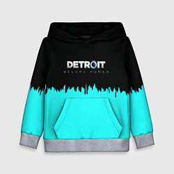 Толстовка-худи детская Detroit become human rk800, цвет: 3D-меланж