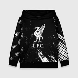 Толстовка-худи детская Liverpool краски фк, цвет: 3D-черный