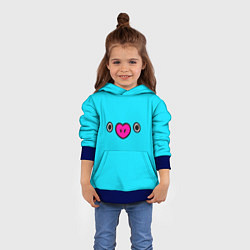 Толстовка-худи детская BT21-Mang, цвет: 3D-синий — фото 2