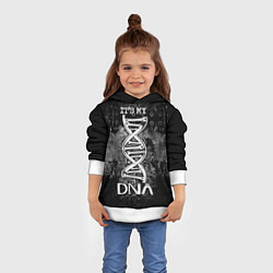 Толстовка-худи детская Its my DNA, цвет: 3D-белый — фото 2