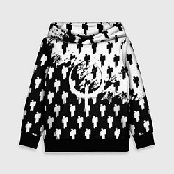 Толстовка-худи детская Quake pattern men, цвет: 3D-черный