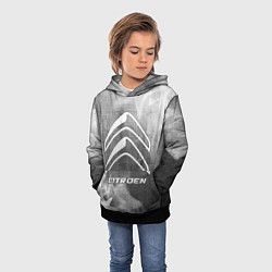 Толстовка-худи детская Citroen - grey gradient, цвет: 3D-черный — фото 2