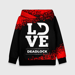 Толстовка-худи детская Deadlock love классика, цвет: 3D-черный