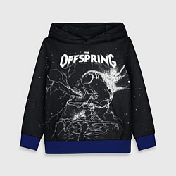 Толстовка-худи детская The offspring Supercharged, цвет: 3D-синий