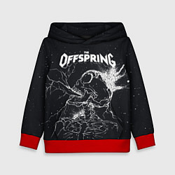 Толстовка-худи детская The offspring Supercharged, цвет: 3D-красный