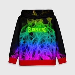 Толстовка-худи детская Elden ring flame, цвет: 3D-красный