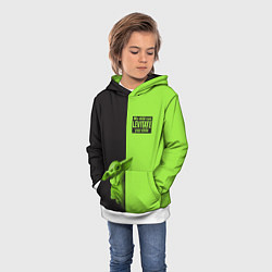 Толстовка-худи детская Child Grogu, цвет: 3D-белый — фото 2