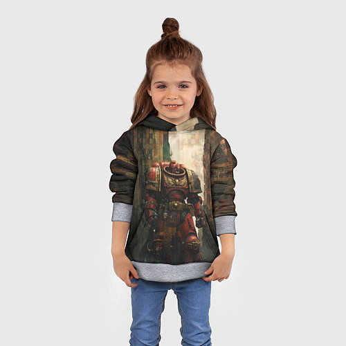 Детская толстовка Космодесантник из ордена / 3D-Меланж – фото 4