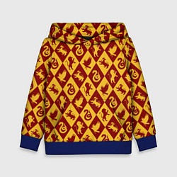 Детская толстовка Гарри Поттер факультеты