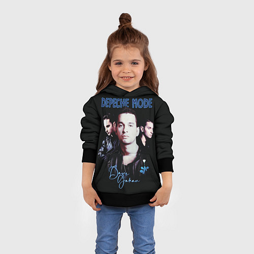 Детская толстовка Dave Gahan of Depeche Mode / 3D-Черный – фото 4