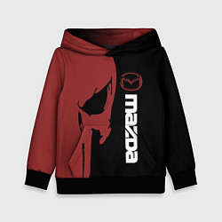 Детская толстовка Mazda и череп