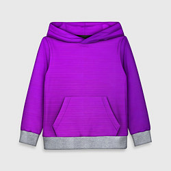 Толстовка-худи детская Градиент сиреневый металл, цвет: 3D-меланж