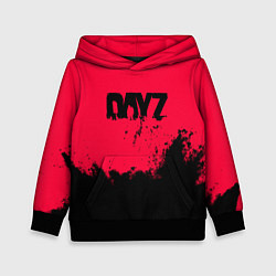 Толстовка-худи детская Dayz черные краски, цвет: 3D-черный