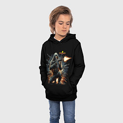 Толстовка-худи детская Counter Strike - cool stormtrooper, цвет: 3D-черный — фото 2
