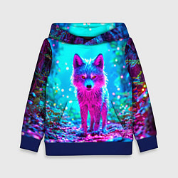 Толстовка-худи детская Сказочный волчок, цвет: 3D-синий