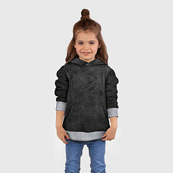 Толстовка-худи детская Абстракция - dark grunge break, цвет: 3D-меланж — фото 2