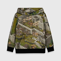 Толстовка-худи детская Stronghold Crusader Definitive Edition, цвет: 3D-черный