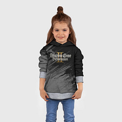 Толстовка-худи детская Kingdom come 2 - монохромный, цвет: 3D-меланж — фото 2
