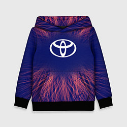 Толстовка-худи детская Toyota red energy, цвет: 3D-черный