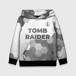 Детская толстовка Tomb Raider - white gradient посередине