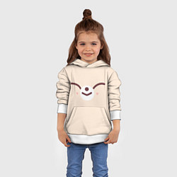 Толстовка-худи детская FoxINy skzoo, цвет: 3D-белый — фото 2