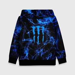 Детская толстовка Monster energy искры дымы