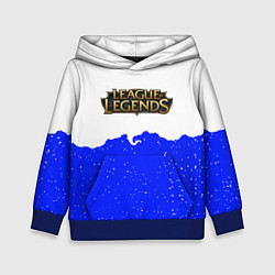 Толстовка-худи детская League of Legends ночь, цвет: 3D-синий