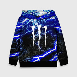 Толстовка-худи детская Monster storm energy, цвет: 3D-черный