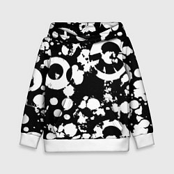 Детская толстовка Модная чб абстракция - нейроарт