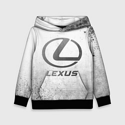 Толстовка-худи детская Lexus - white gradient, цвет: 3D-черный