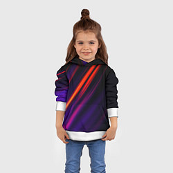 Толстовка-худи детская Multicolored, цвет: 3D-белый — фото 2