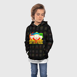 Толстовка-худи детская Друзья южного парка, цвет: 3D-белый — фото 2