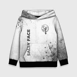 Детская толстовка Sally Face - white gradient вертикально