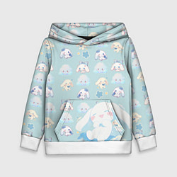 Детская толстовка Нежные зайки