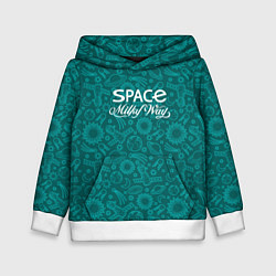 Толстовка-худи детская Наш Млечный путь, цвет: 3D-белый