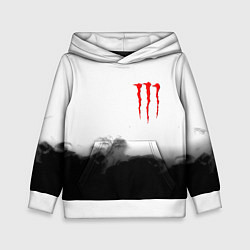 Детская толстовка Monster energy splash smoke