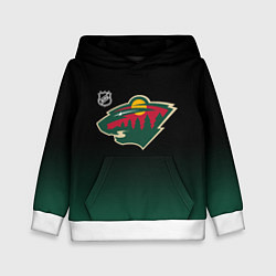 Детская толстовка Миннесота Уайлд - градиент