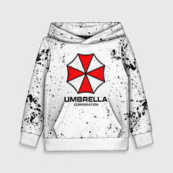 Толстовка-худи детская Umbrella - white dirt, цвет: 3D-белый
