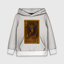 Детская толстовка Лариса: дама треф