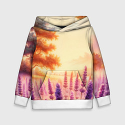 Детская толстовка Поле цветочное