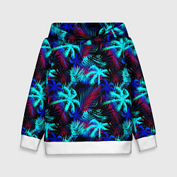 Детская толстовка Palm blue light blue