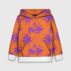 Детская толстовка Palm orange