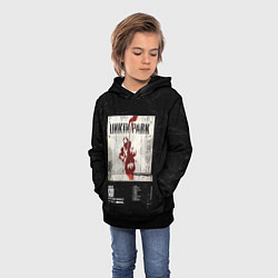 Толстовка-худи детская Linkin Park, Hybrid Theory, цвет: 3D-черный — фото 2