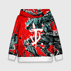 Детская толстовка Doom samurai steel