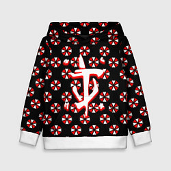 Детская толстовка Doom x resident evil pattern