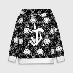 Детская толстовка Doom x nirvana pattern